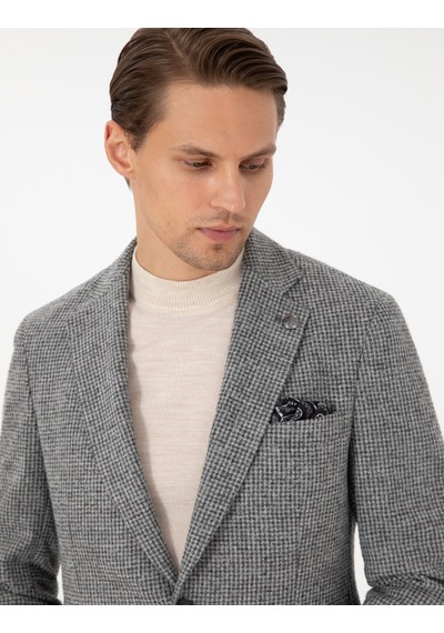 Pierre Cardin Erkek Gri Ceket 50291942-vr024