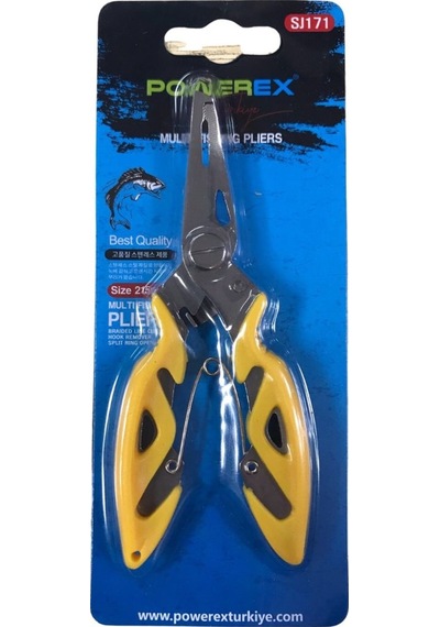 Powerex Multi Fishing Pliers 5'' Yellow Balıkçı Pense