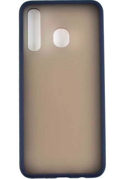 Huawei P30 Lite Kılıf Zore Fri Mat Yüzey Renkli Kenar Kılıf