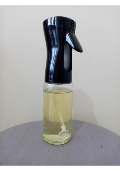 Spray Bottle Yağdanlık Airfryer İçin Yağ Spreyi Edible Oil Bottle Siyah Diğer