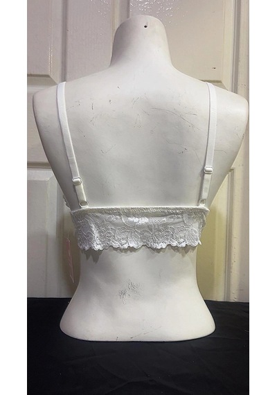 Koza Kadın Desteksiz İpli Soft Bralet Sütyen-ekru