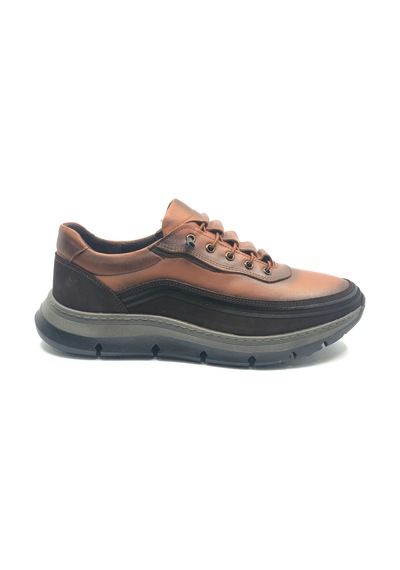 Dropland 9212 Hakiki Deri Erkek Casual Ayakkabı Taba