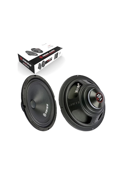 Reıss Audıo Rs-m8nx Oto Midrange 20cm 400w Rms 200w 2li