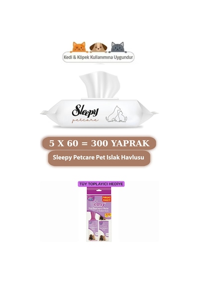 Petcare Evcil Hayvan Islak Havlusu Hediyeli 101