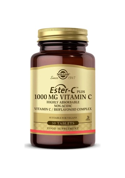 Solgar Ester C Plus 1000 Mg 30 Tablet