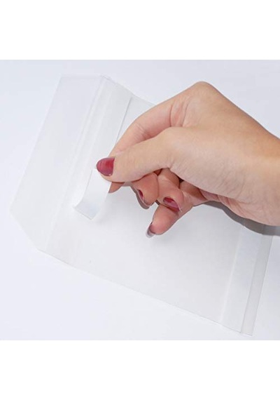 Aso Cd Dvd Zarfı Arkası Yapışkanlı 13x13 Cm Plastik Şeffaf 100 Adet
