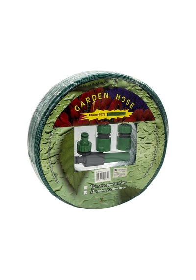 Daye Dy5120S 1/2'' 13 Mm Örgülü Bahçe Hortumu Ve Seti 20 Metre