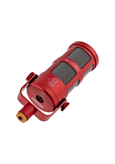 Sontronics Podcast Pro Kırmızı Dinamik Mikrofon Standart - 634710862 Standart