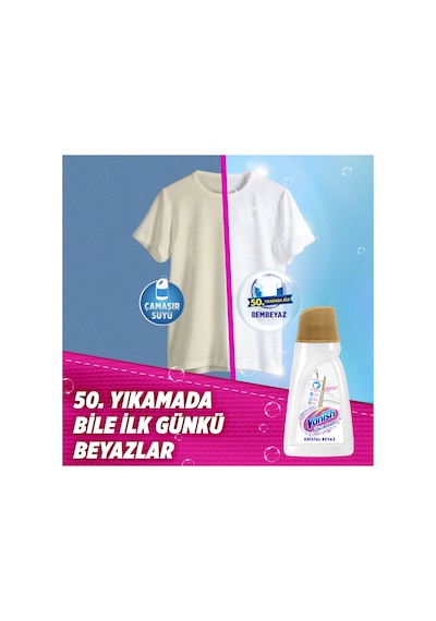 Vanısh Oxı Actıon Krıstal Beyaz 28 Yıkama 1400 Ml