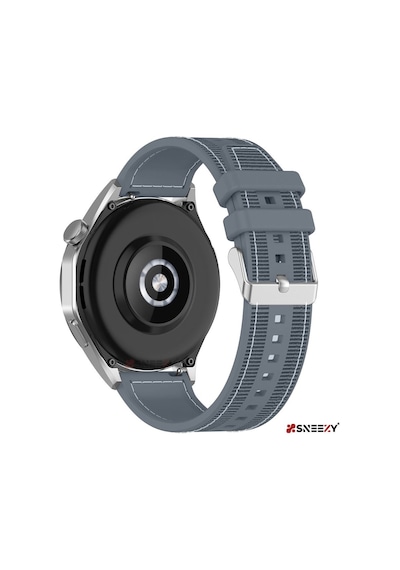 Huawei Watch Gt2 Elite-sport-classic 46mm-gt2 Pro 22mm Uyumlu Dikiş Desenli Dokuma Silikon Kordon