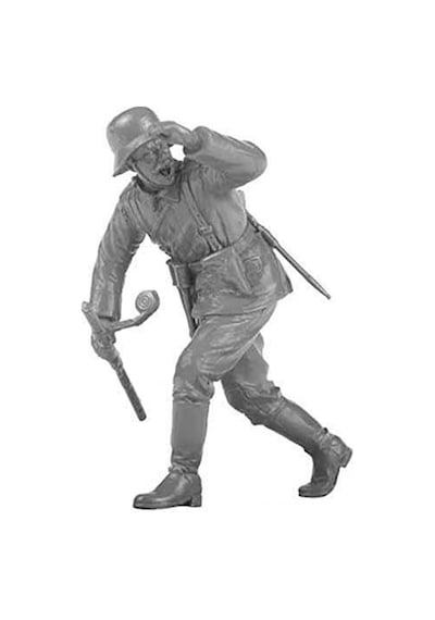 1/35 Alman İmparatorluk Askerleri 4 Adet Figür Maketi, Meng Hs010