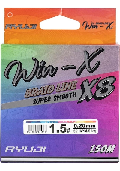 Winx X8 150 Mt Multi Color Ip Misina 0,16 mm