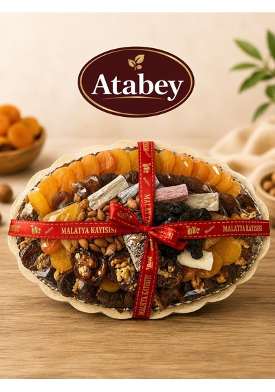 Hediyelik Kayısı Tabağı 1 Kg Premium Karışık Malatya Kuru Kayısı Tabağı Diğer