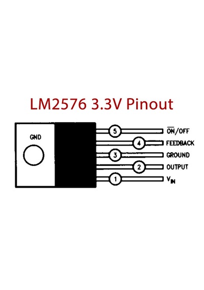Lm 2576t-3,3v To220 3,3v