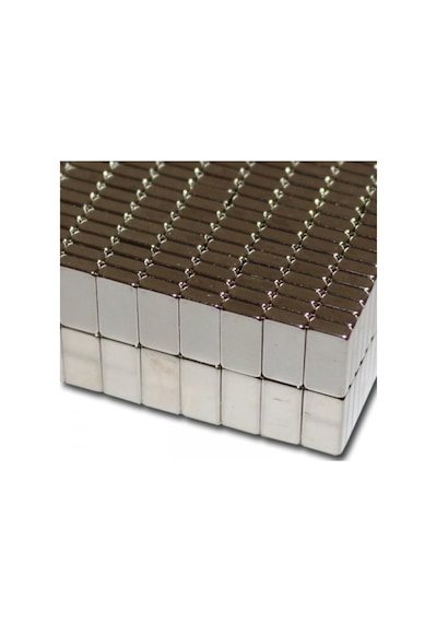 10 Adet Dikdörtgen Neodyum Mıknatıs 10x5x2 Mm Güçlü Magnet N35