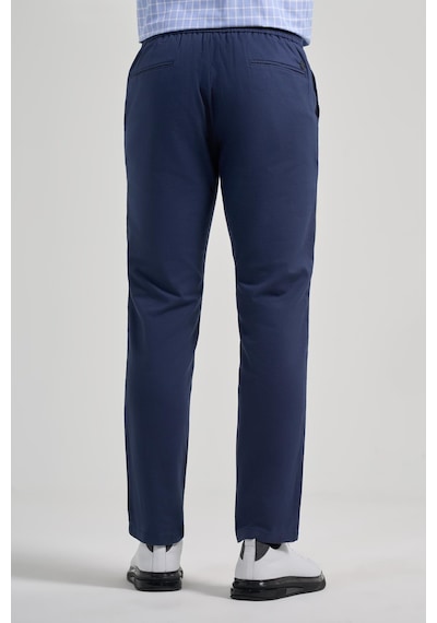 İmza İndigo Mavi Pamuklu Yandan Cepli Casual Comfort Fit Jogger Pantolon 1003250110 İndigo İmza İndigo Mavi Pamuklu Yandan Cepli Casual Comfort Fit Jogger Pantolon 1003250110 İndigo