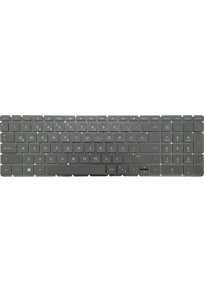 Hp Envy 15-cp0xxx X360 Klavye Işıklı Yeşil