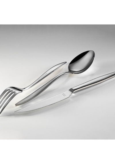 Hisar Mercury 89 Parça 12 Kişilik Çatal Kaşık Bıçak Takımı Inox