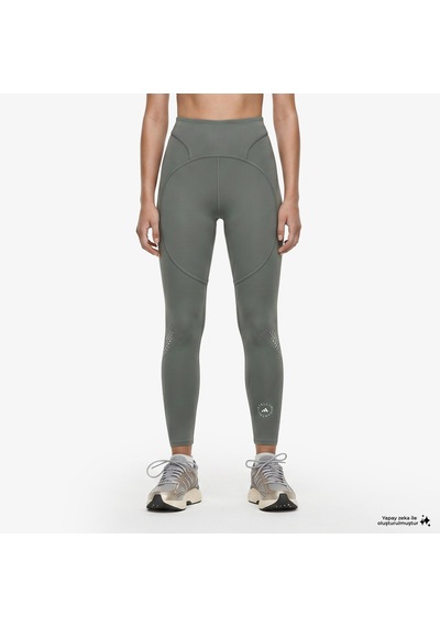 Adidas By Stella Mccartney Tpr 7/8 L Kadın Yeşil Tayt Jw4555
