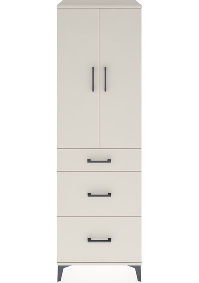 Hyperion Dolap Tek Raflı 3 Çekmeceli Tek Askılı 60x44x195 Ayt... Aytaşı Hyperion Dolap Tek Raflı 3 Çekmeceli Tek Askılı 60x44x195 Ayt... Aytaşı
