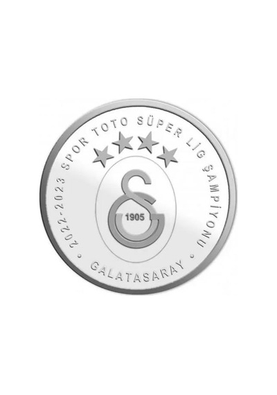 Agakulche Galatasaray 23. Şampiyonluk Gümüş Sikke Coin