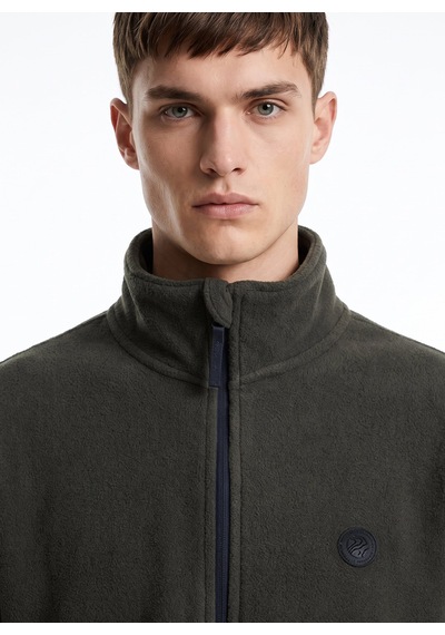 Discovery Expedition D5wm-swt3301 Haki Erkek Polar Sweatshırt