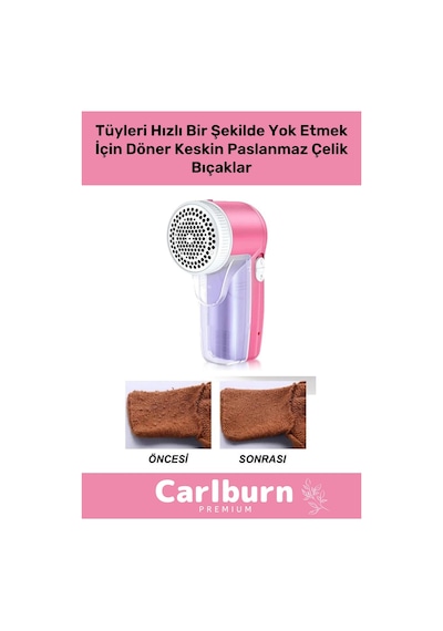 Özel Üretim Tiftik Temizleyici Giysi Yenileyici Paslanmaz Bıçaklı Şarjlı Kazak Tüy Toplama Makinesi Çok Renkli