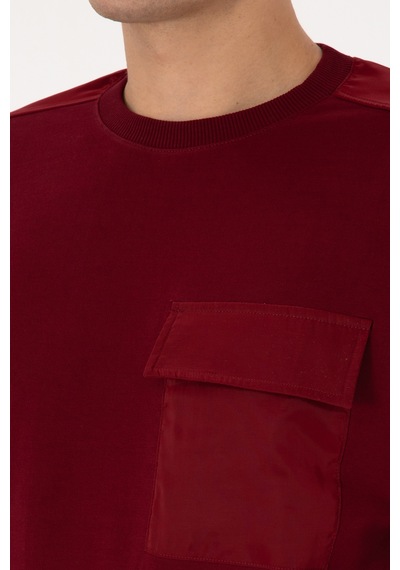 U.s. Polo Assn. Erkek Bordo Sweatshirt 50316401-vr014 Bordo