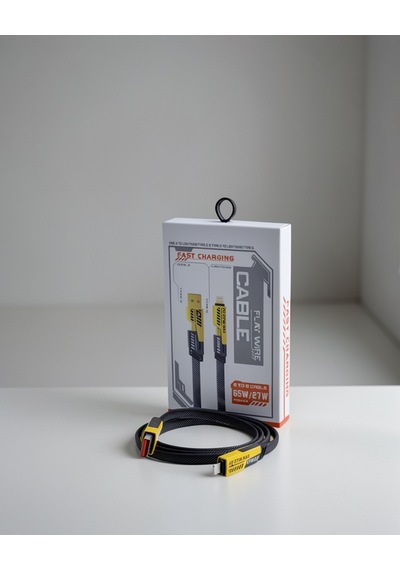 Usb Hızlı Şarj Veri Kablosu, 65w, Çoklu Bağlantı, 1.2m 0