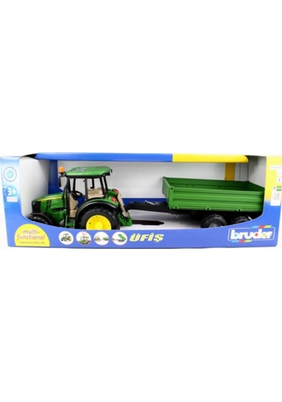 John Deere 5115m Traktör Ve Römork