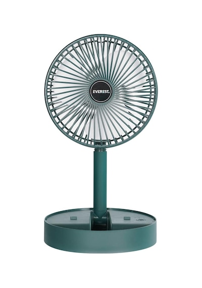 Everest Efn-605 Masaüstü Şarj Edilebilir Yeşil 800mah Usb Fan