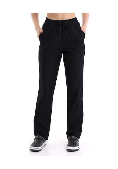 Alpaka Pantolon Bel Lastikli - Siyah-7015