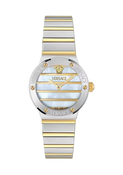 Versace Vrscve0s00325 Kadın Kol Saati Altın - Siyah