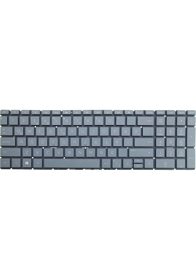 HP Uyumlu 15-da2031nt (9FF59EA) Notebook Klavye Işıklı (Füme)