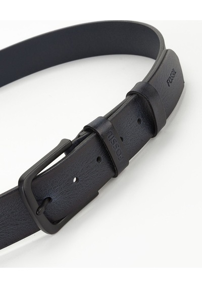 Fossil %100 Hakiki Deri 4 Cm Nevada Deri Spor Kemer Lacivert Lacivert