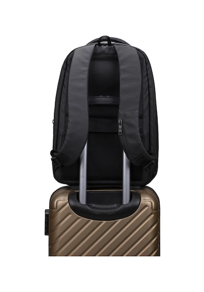 Classone Ga-0010 Gauntlet V1 Sert Kabuk Serisi 15.6 İnch Uyumlu Wtx Pro Su Geçirmez Kumaş Laptop Çantası -siyah Siyah