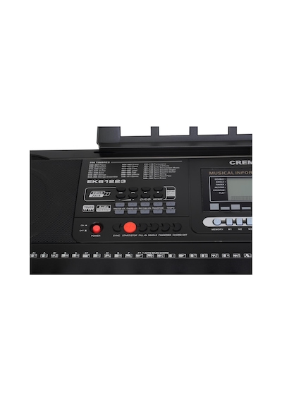Cremonia Ek61223 61 Tuşlu Elektronik Org Başlangıç Seviyesi Lcd Ekran, Çoklu Ritim Ve Ses Seçenekleri, Eğitim Ve Hobi İçin İdeal Klavye
