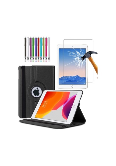 Ipad Air Kılıf A1474 A1475 A1476 360 Dönerli Tablet Kılıfı 3lü Set Arka Kapak