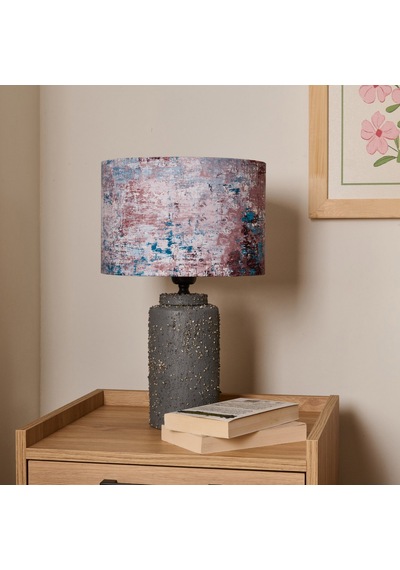 Lighting Arden Abajur - Gri / Renkli - 48,5x30x30 Cm Çok Renkli