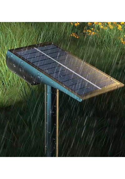 Xf-7825 Güneş Enerjili Solar Bahçe Aydınlatması Saplamalı Çim Lambası İstediğiniz Renk Yanar 1