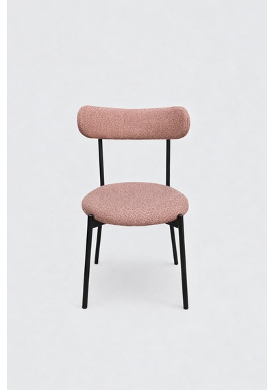 4 Adet Puffy Koyu Kahverengi Teddy Sandalye Mutfak Sandalyesi Salon Sandalyesi Balkon Sandalyesi Kahverengi