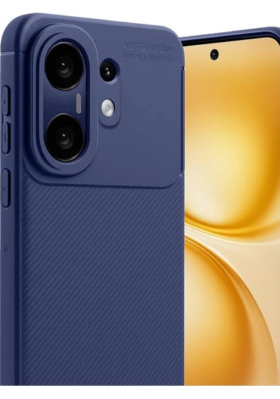 Vivo X200 Fe Auto Focus Karbon Kapak - Lacivert