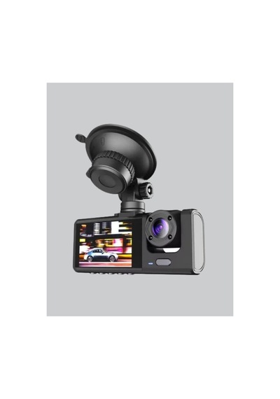 Üç Kameralı Araç Dvr Full Hd Gece Görüşlü Ve 2 İnç Ips Ekranlı - Hs08378559-7337