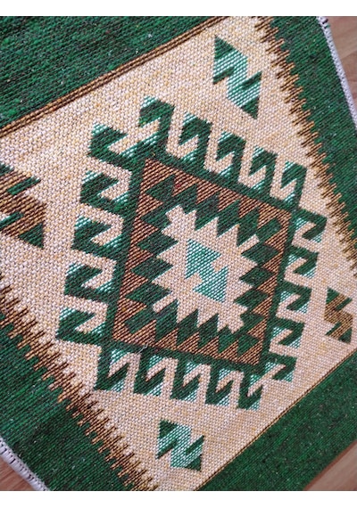 Motosiklet. Elektrikli Bisiklet. Heybesi 2 Gözlü Kilim Çanta Kahverengi-Küçük