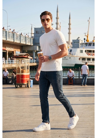 Buratti Pamuklu Normal Kalıp Normal Bel Jeans Erkek Kot Pantolon 2213c58parma Mavi-haki Buratti Pamuklu Normal Kalıp Normal Bel Jeans Erkek Kot Pantolon 2213c58parma Mavi-haki