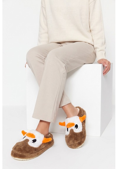 Stwenn Kadın Peluş Ev Terliği Penguen Desenli Kışlık Sıcak Tutan Kapalı Burun Yumuşak Tabanlı Rahat Pandufu Taba Stwenn Kadın Peluş Ev Terliği Penguen Desenli Kışlık Sıcak Tutan Kapalı Burun Yumuşak Tabanlı Rahat Pandufu Taba