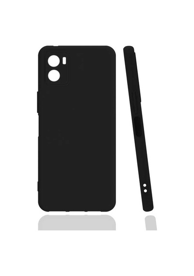 Zore Vivo Y15s Kılıf Omsy Biye Silikon - Siyah