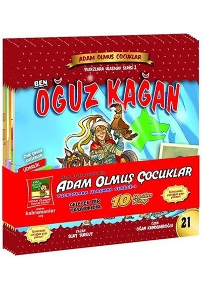 Adam Olmuş Çocuklar Yıldızlara Ulaşmak Serisi 1 (10 Kitap) / S...