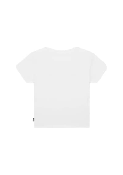 Converse Kadın T-shirt Cropped 10027252 Beyaz