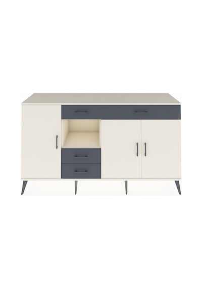 Hyperion Konsol 4 Raflı 4 Çekmeceli 3 Kapaklı 176x44x99 Aytaşı-aytaşı/antrasit Aytası - Aytası Hyperion Konsol 4 Raflı 4 Çekmeceli 3 Kapaklı 176x44x99 Aytaşı-aytaşı/antrasit Aytası - Aytası